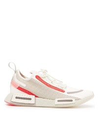 Chaussures de sport blanc et rouge adidas