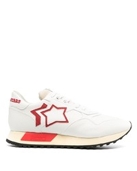 Chaussures de sport blanc et rouge atlantic stars