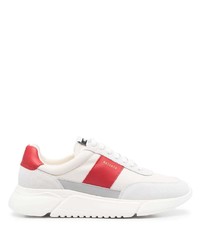 Chaussures de sport blanc et rouge Axel Arigato