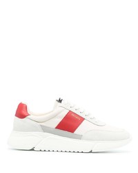 Chaussures de sport blanc et rouge Axel Arigato