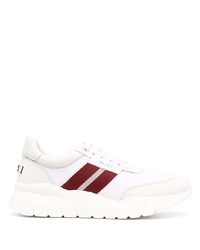 Chaussures de sport blanc et rouge Bally