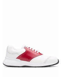 Chaussures de sport blanc et rouge Church's