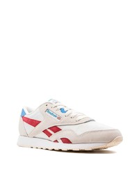 Chaussures de sport blanc et rouge Reebok