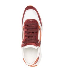 Chaussures de sport blanc et rouge Bally