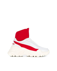 Chaussures de sport blanc et rouge Joshua Sanders