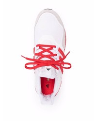 Chaussures de sport blanc et rouge adidas