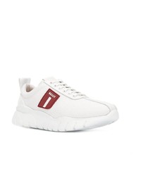 Chaussures de sport blanc et rouge Bally