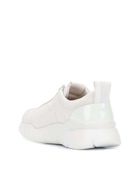 Chaussures de sport blanc et rouge Bally