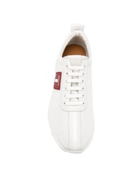 Chaussures de sport blanc et rouge Bally