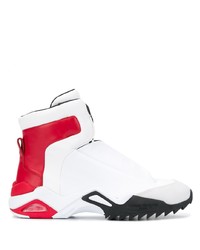 Chaussures de sport blanc et rouge Maison Margiela