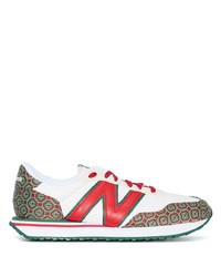 Chaussures de sport blanc et rouge New Balance