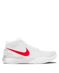 Chaussures de sport blanc et rouge Nike