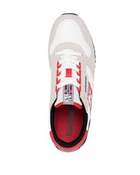Chaussures de sport blanc et rouge Napapijri