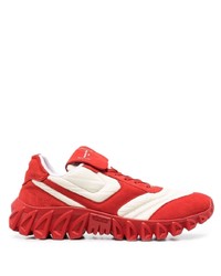 Chaussures de sport blanc et rouge Pantofola D'oro
