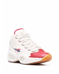 Chaussures de sport blanc et rouge Reebok