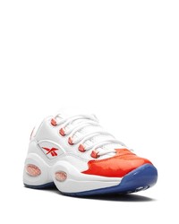 Chaussures de sport blanc et rouge Reebok