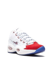 Chaussures de sport blanc et rouge Reebok