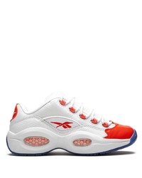 Chaussures de sport blanc et rouge Reebok