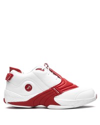 Chaussures de sport blanc et rouge Reebok