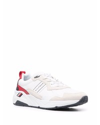 Chaussures de sport blanc et rouge Tommy Hilfiger
