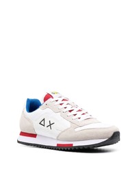 Chaussures de sport blanc et rouge Sun 68