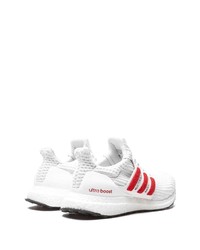 Chaussures de sport blanc et rouge adidas