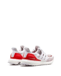 Chaussures de sport blanc et rouge adidas