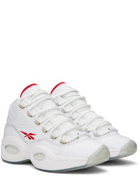 Chaussures de sport blanc et rouge Reebok Classics