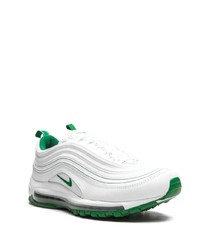 Chaussures de sport blanc et vert Nike