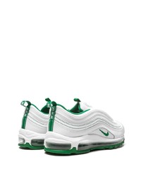 Chaussures de sport blanc et vert Nike