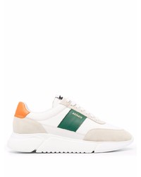 Chaussures de sport blanc et vert Axel Arigato