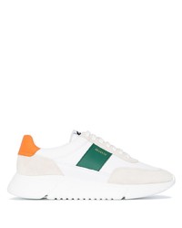 Chaussures de sport blanc et vert Axel Arigato