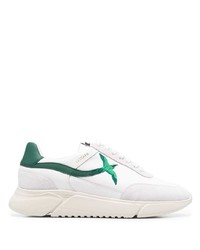 Chaussures de sport blanc et vert Axel Arigato