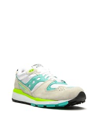 Chaussures de sport blanc et vert Saucony