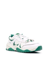 Chaussures de sport blanc et vert Axel Arigato