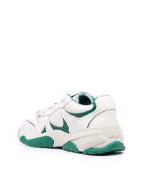 Chaussures de sport blanc et vert Axel Arigato