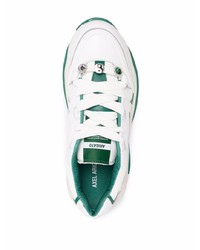 Chaussures de sport blanc et vert Axel Arigato