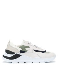 Chaussures de sport blanc et vert D.A.T.E