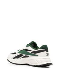 Chaussures de sport blanc et vert Reebok