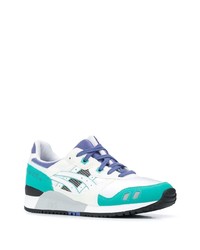 Chaussures de sport blanc et vert Asics