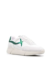 Chaussures de sport blanc et vert Axel Arigato