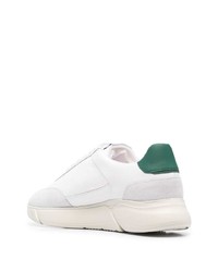 Chaussures de sport blanc et vert Axel Arigato