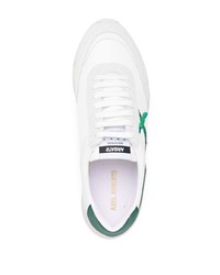 Chaussures de sport blanc et vert Axel Arigato