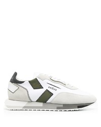 Chaussures de sport blanc et vert Ghoud