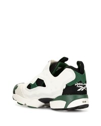 Chaussures de sport blanc et vert Reebok