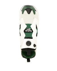 Chaussures de sport blanc et vert Reebok