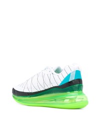 Chaussures de sport blanc et vert Nike