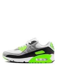 Chaussures de sport blanc et vert Nike