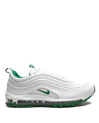 Chaussures de sport blanc et vert Nike