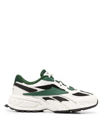 Chaussures de sport blanc et vert Reebok